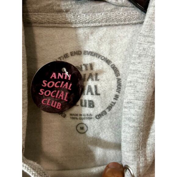 Anti Social Social Club Hoodie | ASSC 2020 Mouth | Size Medium | Brand New - Picture 5 of 6